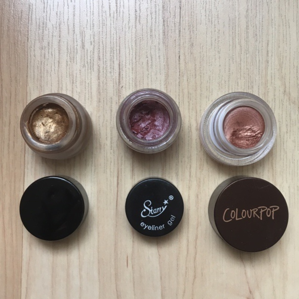 Gorgeous metals gel eyeliners lot!!